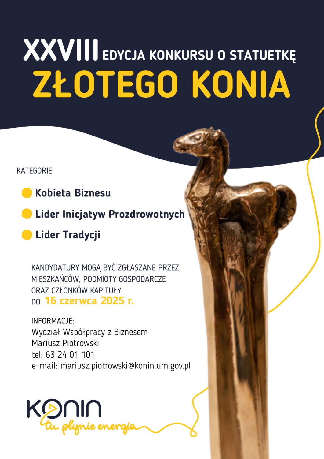 Konkurs o statuetkę „Złotego Konia” 2025