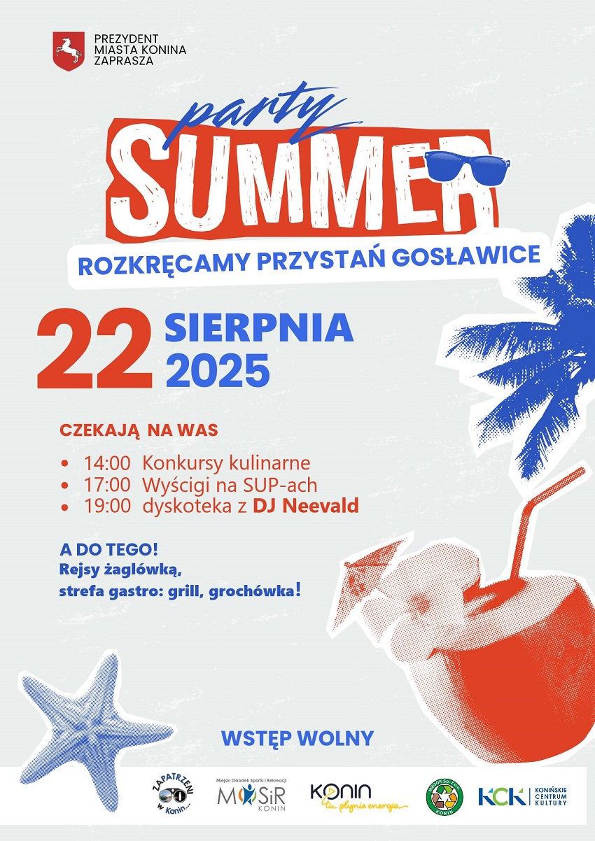 Plakat z informacją o wydarzeniu