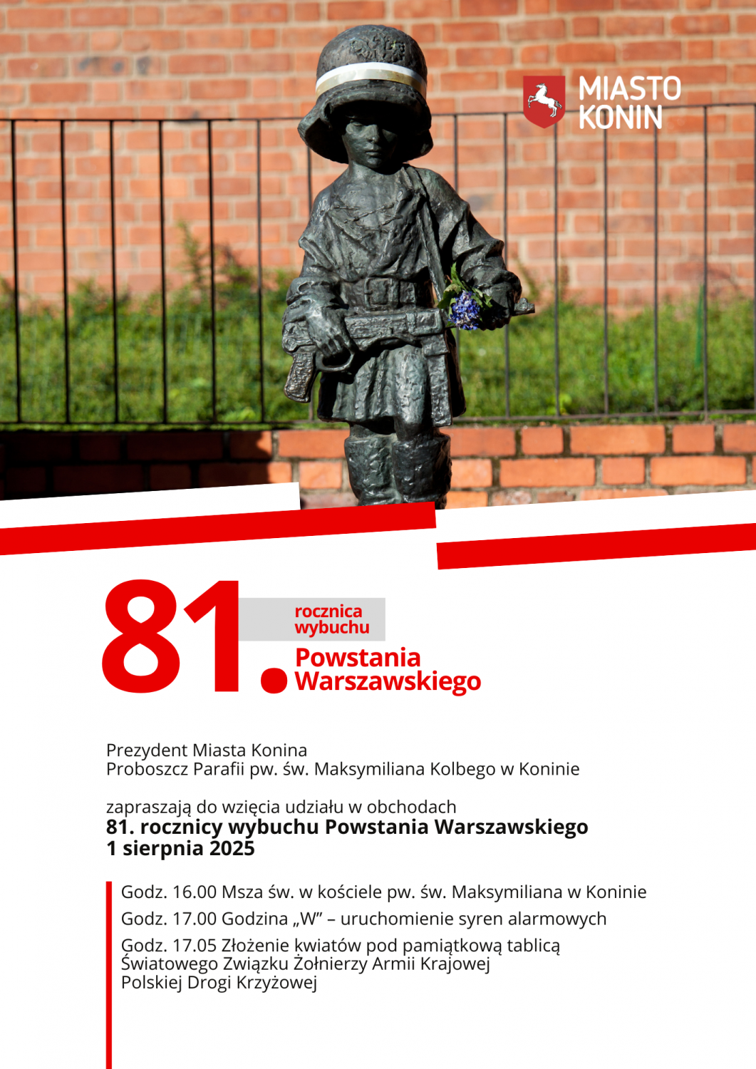 Obchody 81. rocznicy wybuchu Powstania Warszawskiego