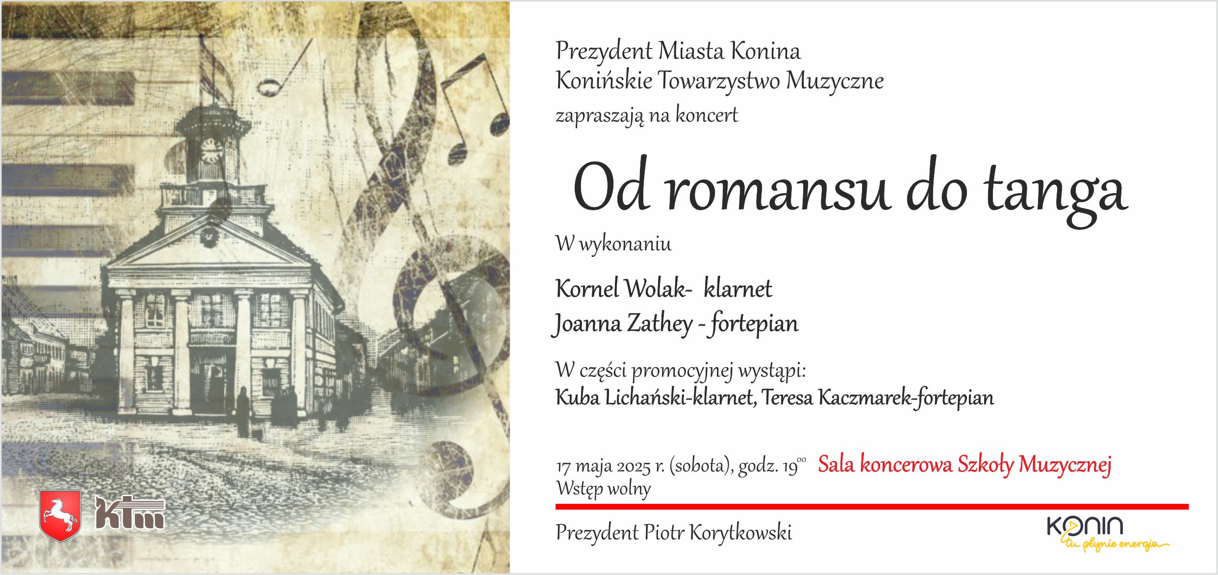 plakat koncert