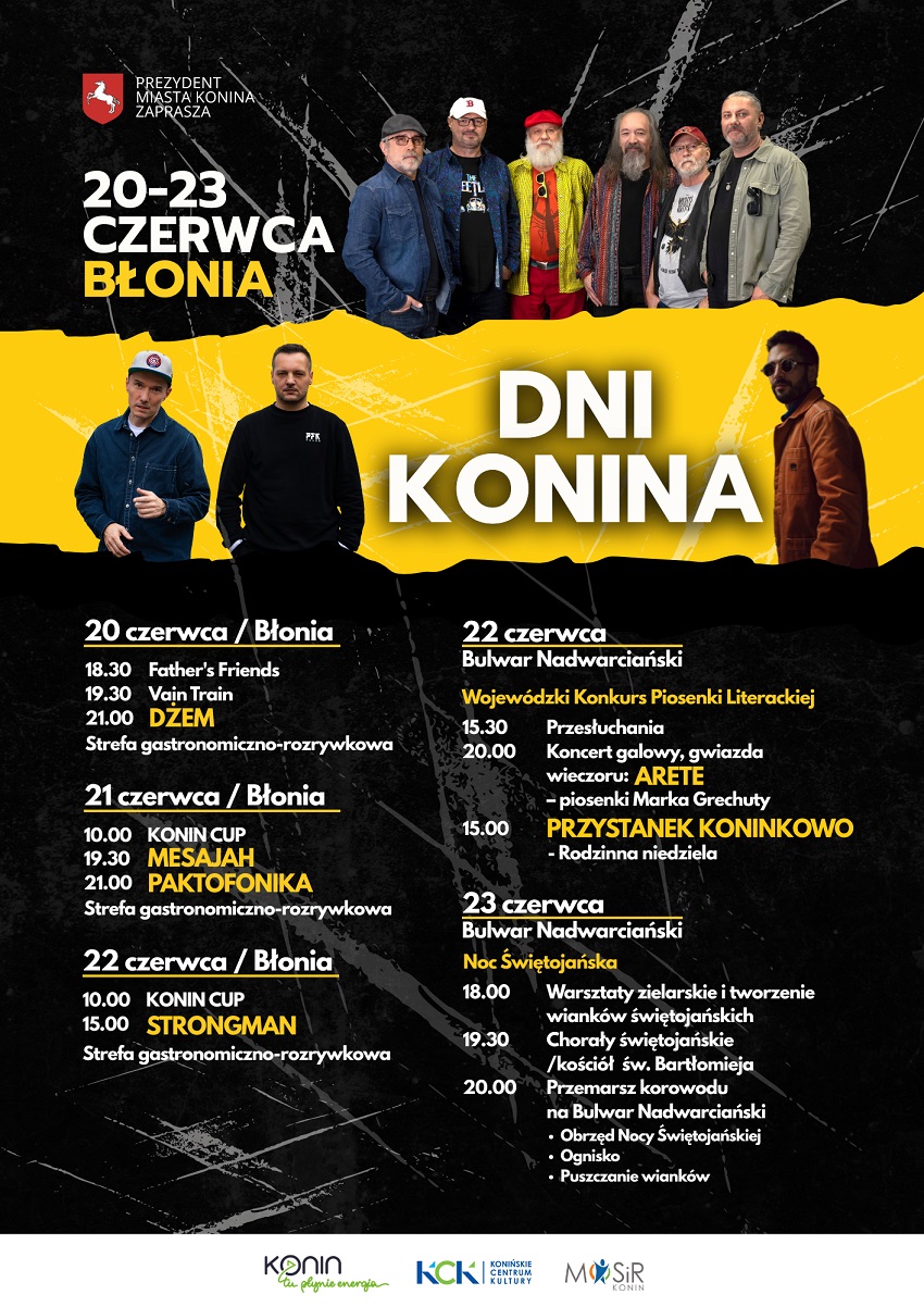 Plakat - Dni Konina