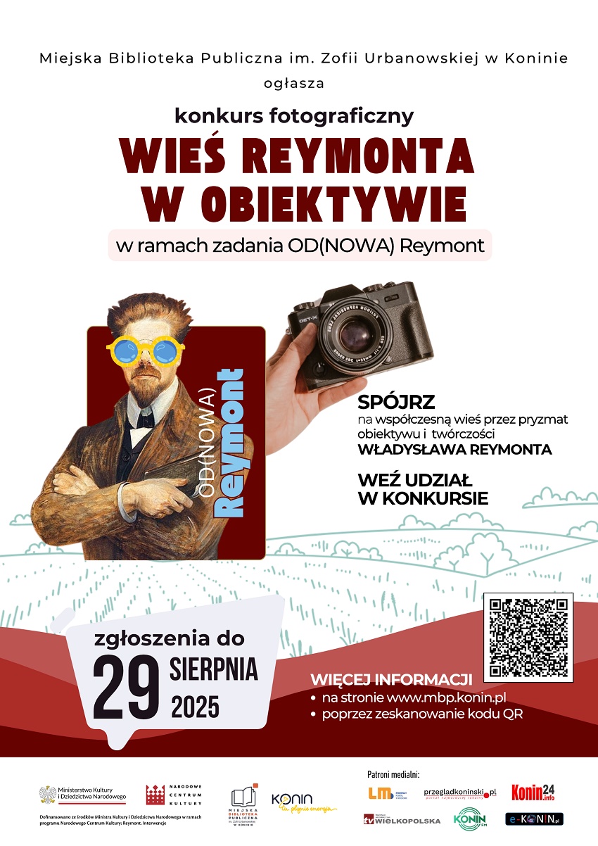 Plakat - konkurs wieś reymonta w obiektywie