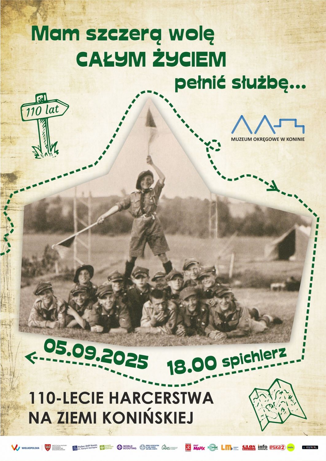 Wystawa 110-lecie harcerstwa na ziemi konińskiej