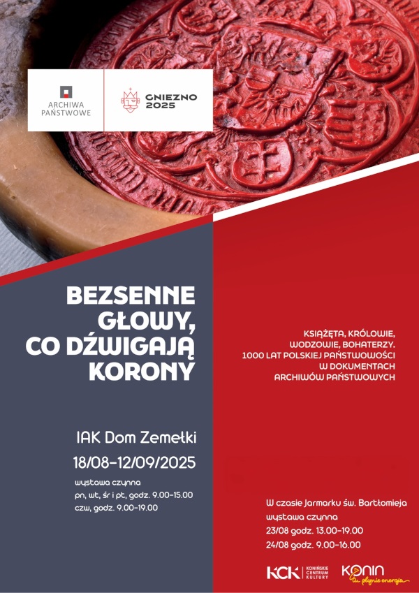 Plakat - bezsenne głowy