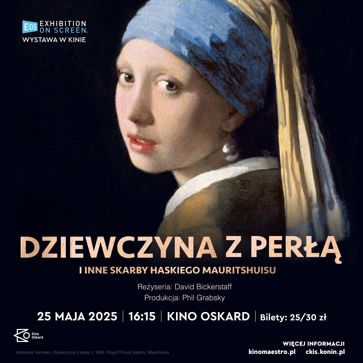 Zobacz „Dziewczynę z perłą” i inne skarby haskiego Mauritshuisu w Kinie Oskard