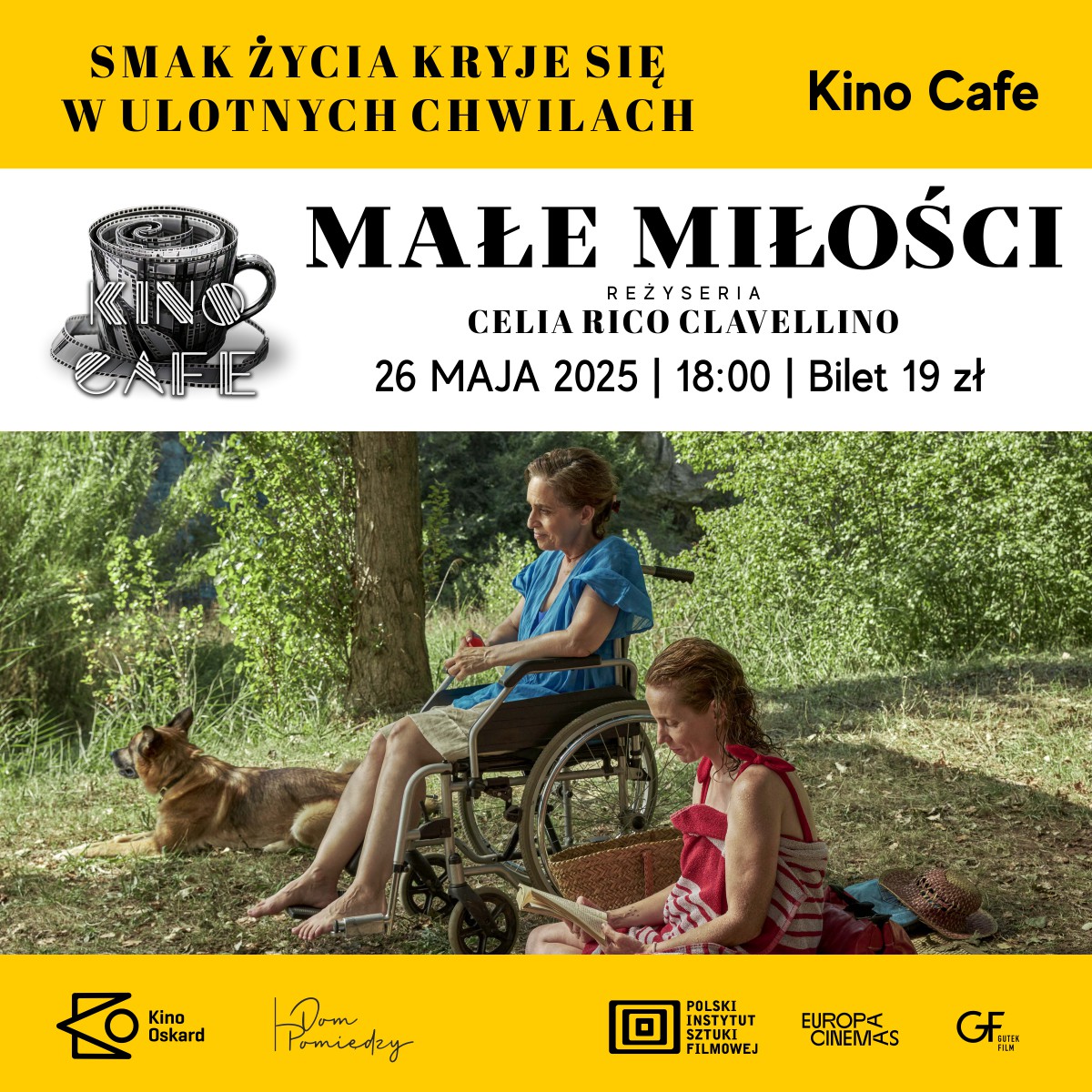 26 maja -  Dzień Matki na filmowo! Zaproś mamę do Kina Cafe!
